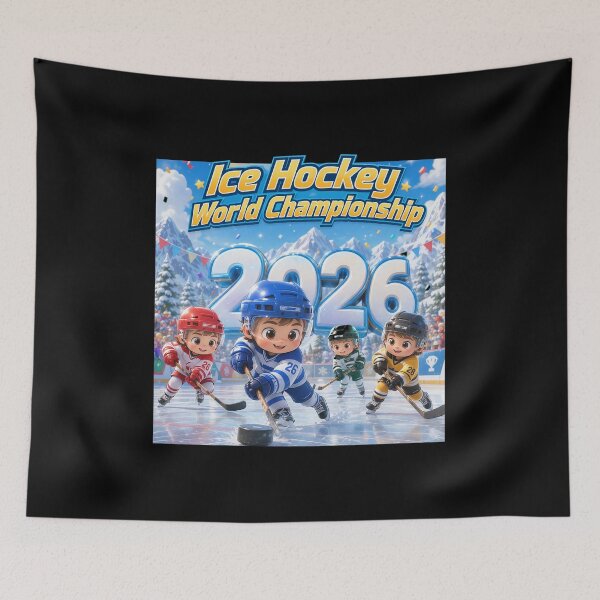 Item preview, Ice Hockey World Championship 2026 Chibi Art designed and sold by CALECKWOOD12.