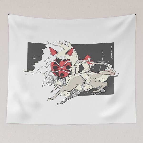 Item preview, deer raider [[themomonokes's]] go -%[ghiblis]%- aways  designed and sold by liyavhushop.