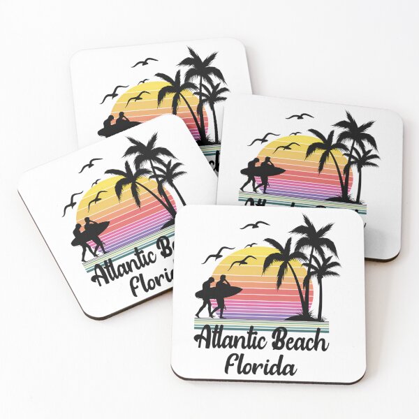 Item preview, Atlantic Beach Florida Retro Sunset designed and sold by gr-arts.
