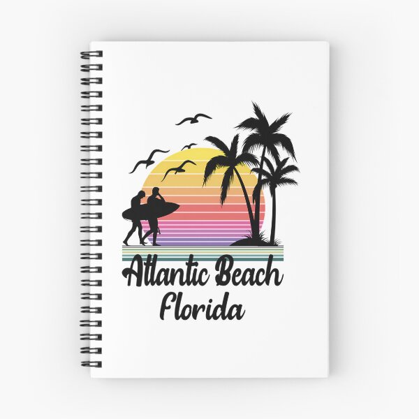 Item preview, Atlantic Beach Florida Retro Sunset designed and sold by gr-arts.