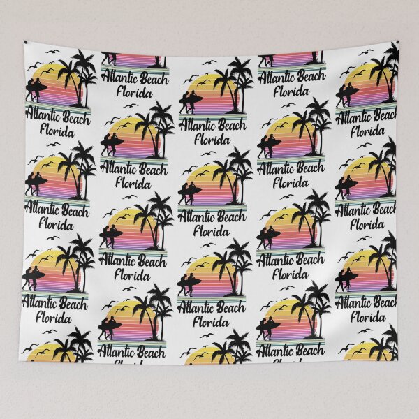 Item preview, Atlantic Beach Florida Retro Sunset designed and sold by gr-arts.