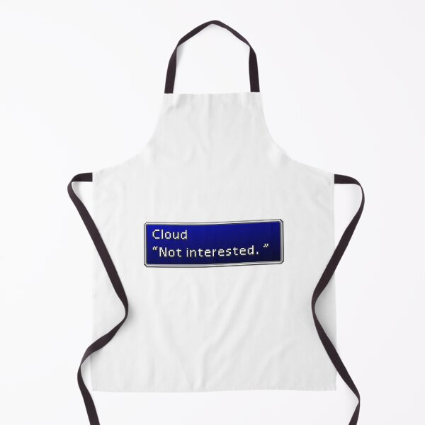 Item preview, Cloud Strife Not Interested designed and sold by IconicNJs.