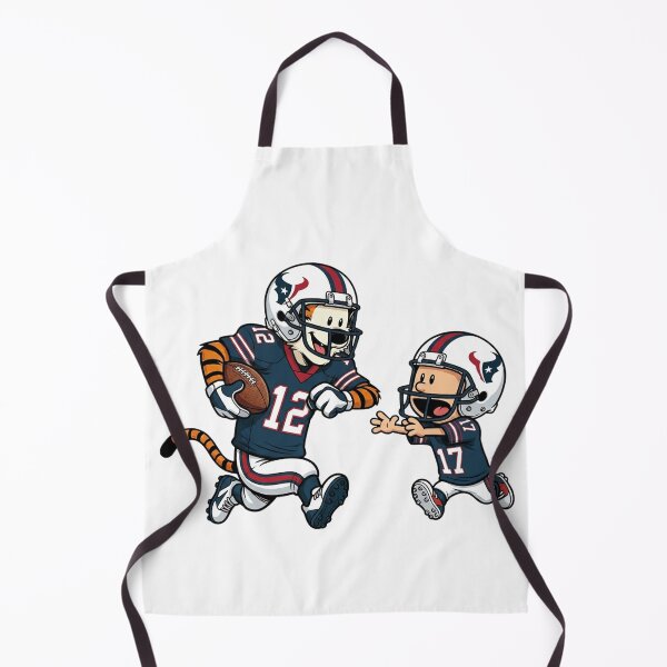 Item preview, Calvin And Hobbes Playing Football Fan  Houston Team designed and sold by DamianRoy88.