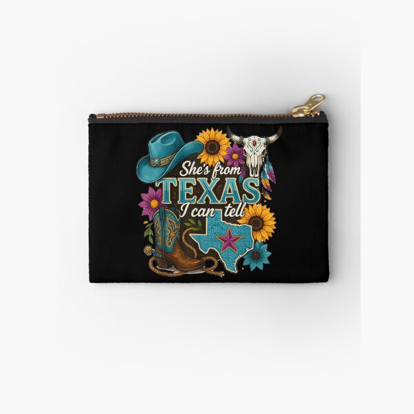 Item preview, She S From Texas I Can Tell Western Cowgirl designed and sold by DaveBevitt.
