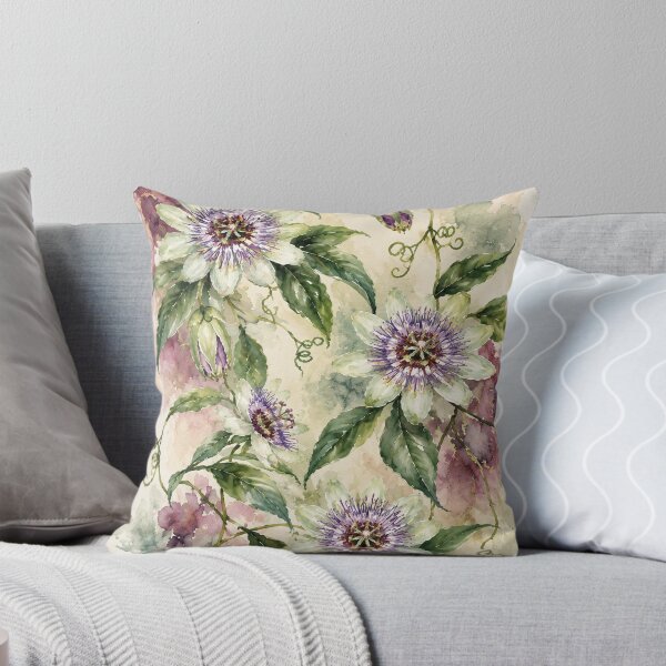 Item preview, Passionfruit Vine and Flowers designed and sold by PagesinaJournal.