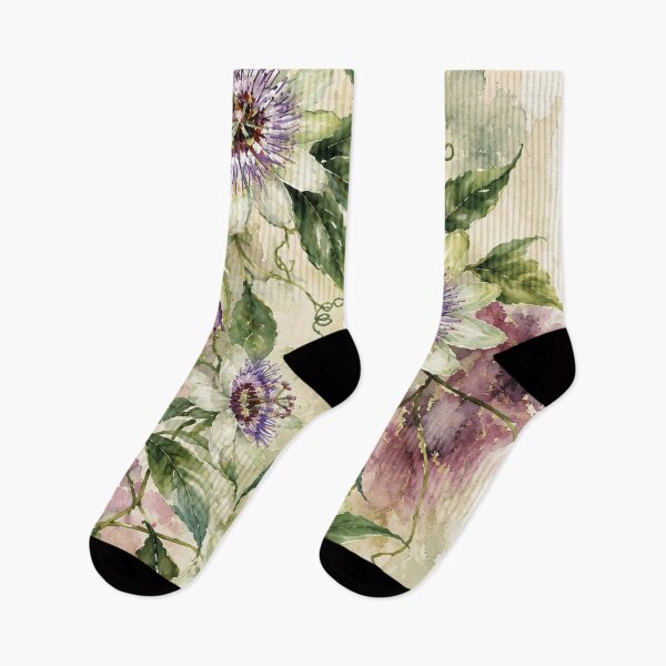 Item preview, Passionfruit Vine and Flowers designed and sold by PagesinaJournal.