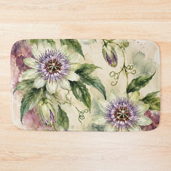 Item preview, Passionfruit Vine and Flowers designed and sold by PagesinaJournal.