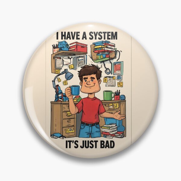 Item preview, I Have a System – It’s Just Bad | Funny Organization Humor designed and sold by davitabros.