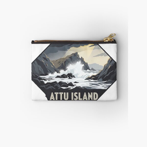 Item preview, Attu Island Westernmost Point Aleutian Alaska Sticker designed and sold by DetourDgn.