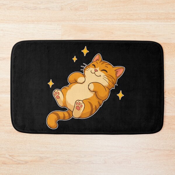 Item preview, Dancing Orange Tabby Kitten Cute Anime Art designed and sold by OlyvieArt.