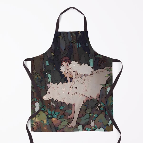 Item preview, Cute spirits wolf and girl [[kiki's]] go -%[ghiblis]%- aways  designed and sold by liyavhushop.