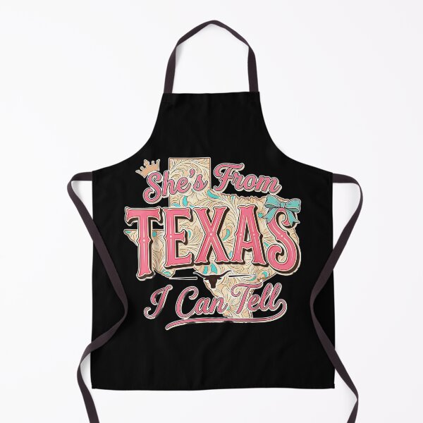 Item preview, She S From Texas I Can Tell Floral Texas Map designed and sold by DaveBevitt.