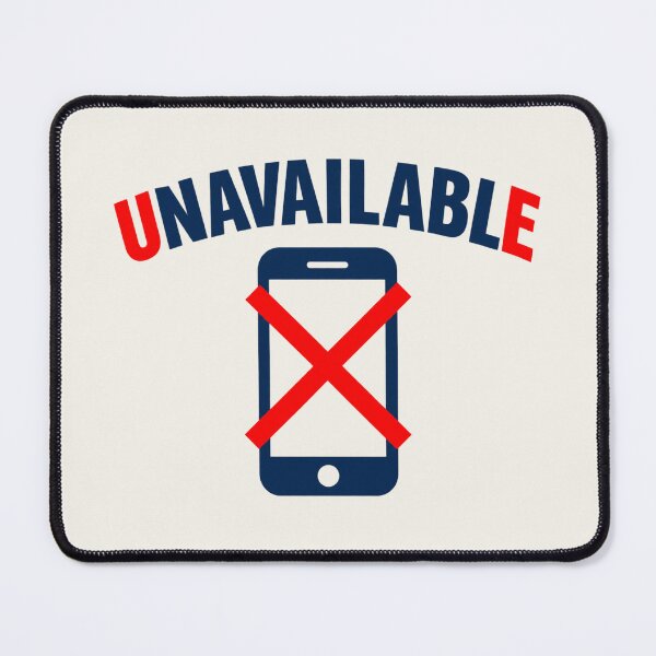 Item preview, Unavailable Do Not Disturb Digital Detox Phone Graphic designed and sold by ANJ Creative Designs.