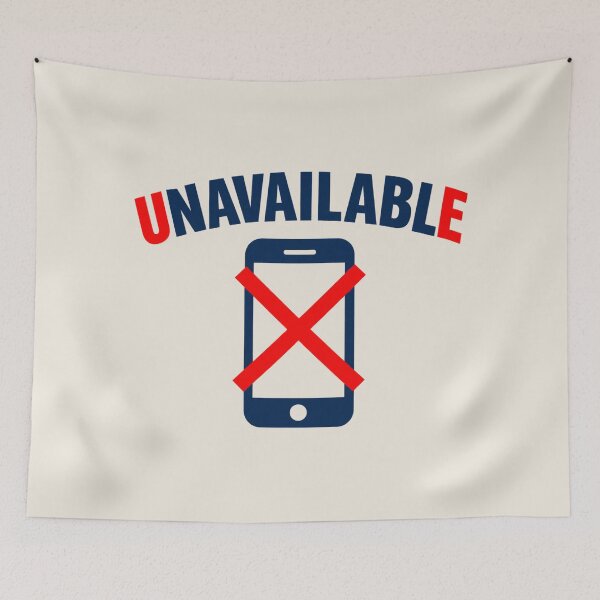 Item preview, Unavailable Do Not Disturb Digital Detox Phone Graphic designed and sold by ANJ Creative Designs.