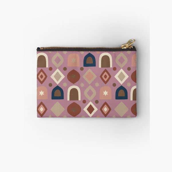 Item preview, Retro Geometric Shapes and Mystic Stars in Old Rose designed and sold by Pattique.