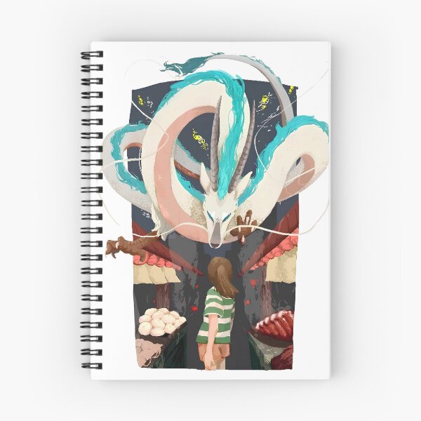 Item preview, kawaii girl [[kiki's]] and -%[ghiblis]%- dragon flying aways  designed and sold by liyavhushop.
