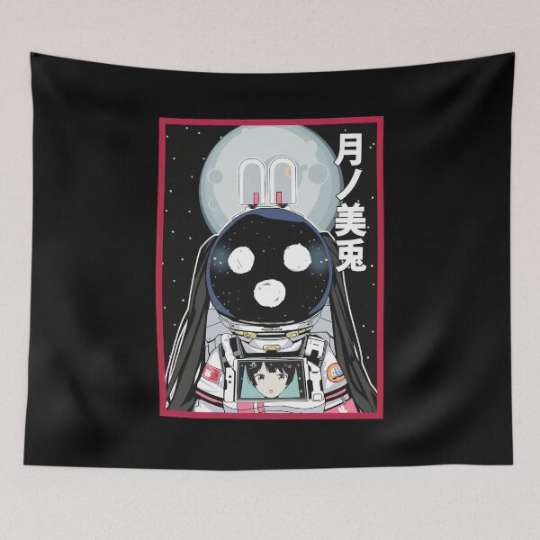 Item preview, Space Rabbit Astronaut Anime Moon Aesthetic designed and sold by CALECKWOOD12.