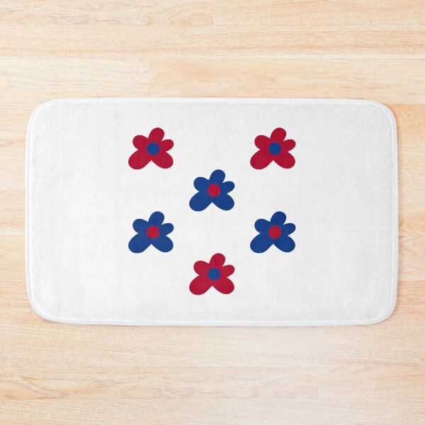 Item preview, Blue And Red Tyler Flowers designed and sold by gr-arts.