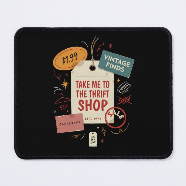 Item preview, Take Me to The Thrift Shop Vintage designed and sold by Millsoft.