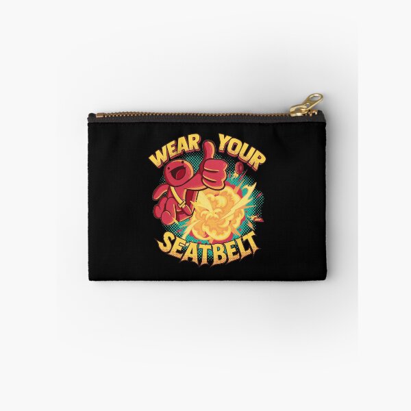 Item preview, Red Cartoon Guy Wear Your Seatbelt Art designed and sold by CALECKWOOD12.