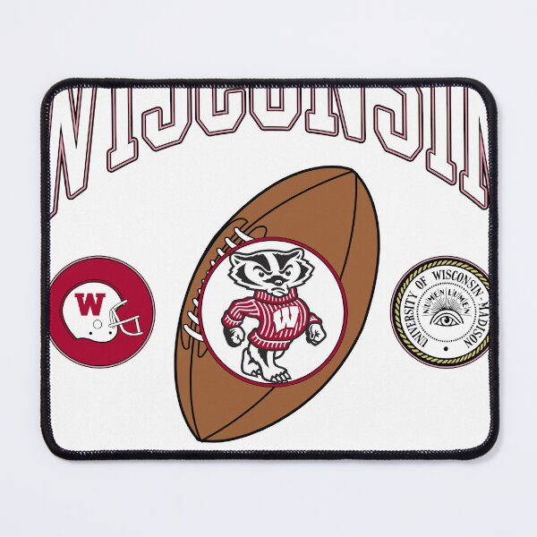 Item preview, Wisconsin Badgers Football, Vintage Wisconsin Football Game Day designed and sold by ArminKoestDE.