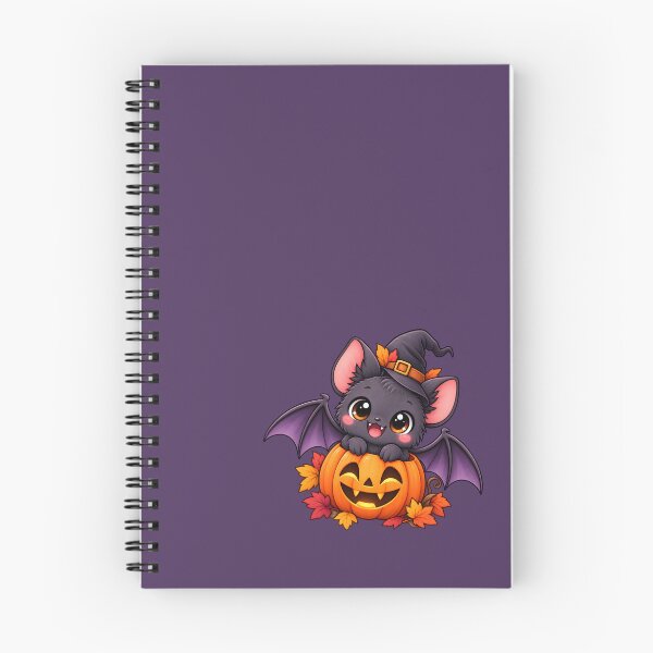 Item preview, Cute Halloween Bat Witch with Jack O’ Lantern Pumpkin designed and sold by blankTeeShirt.