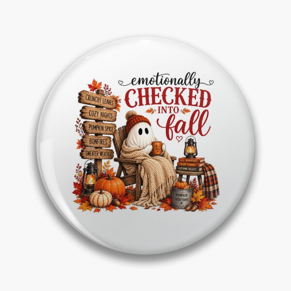 Item preview, Emotionally Checked Into Fall designed and sold by hannartbaker.