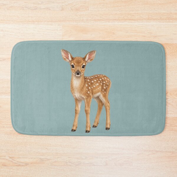 Item preview, Cute Baby Deer Fawn Illustration for Woodland Animal Lovers designed and sold by Theproxmrt.