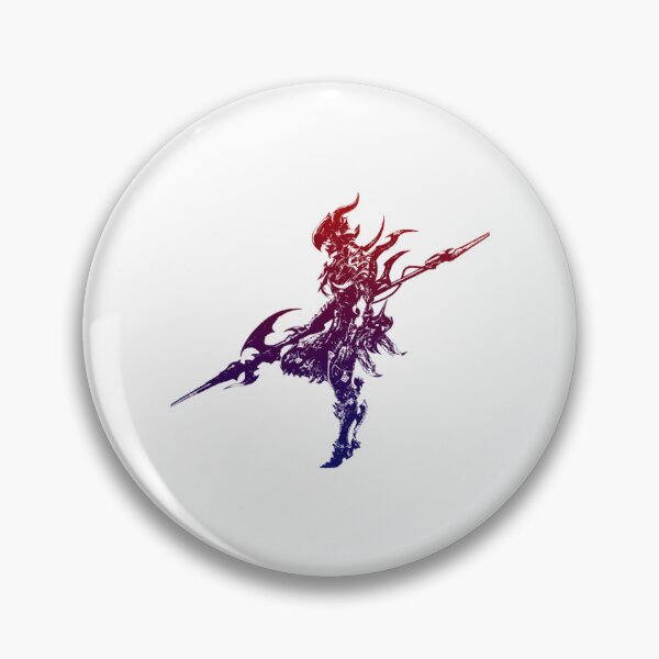Item preview, Final Fantasy Main Logo - Kain The Dragoon Silhouette designed and sold by IconicNJs.