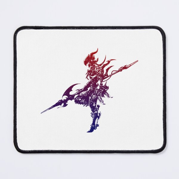 Item preview, Final Fantasy Main Logo - Kain The Dragoon Silhouette designed and sold by IconicNJs.