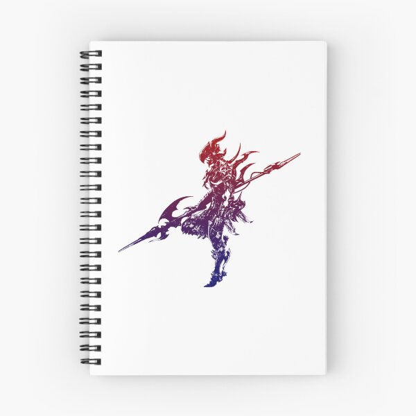 Item preview, Final Fantasy Main Logo - Kain The Dragoon Silhouette designed and sold by IconicNJs.