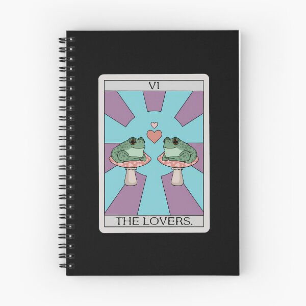 Item preview, The Lovers Frog Tarot designed and sold by rodibz.
