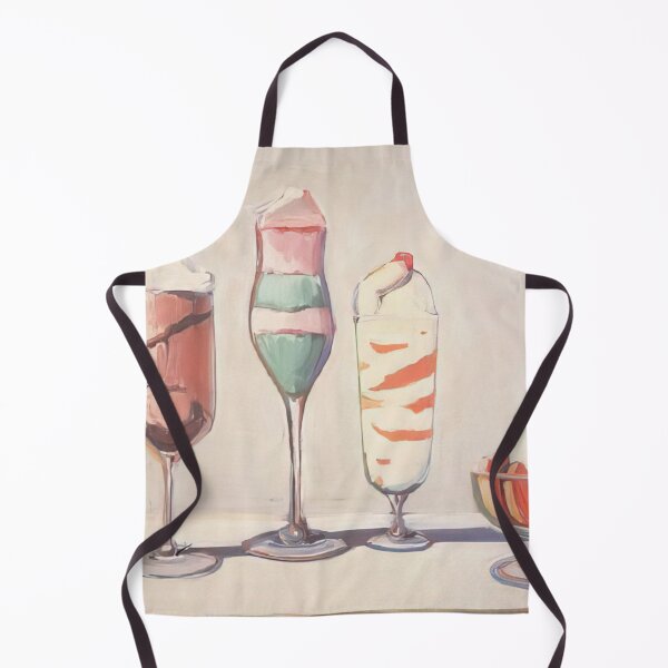 Item preview, Four Sundaes   Pop Art by Wayne Thiebaud - wayne thiebaud gallery designed and sold by namikikkik.