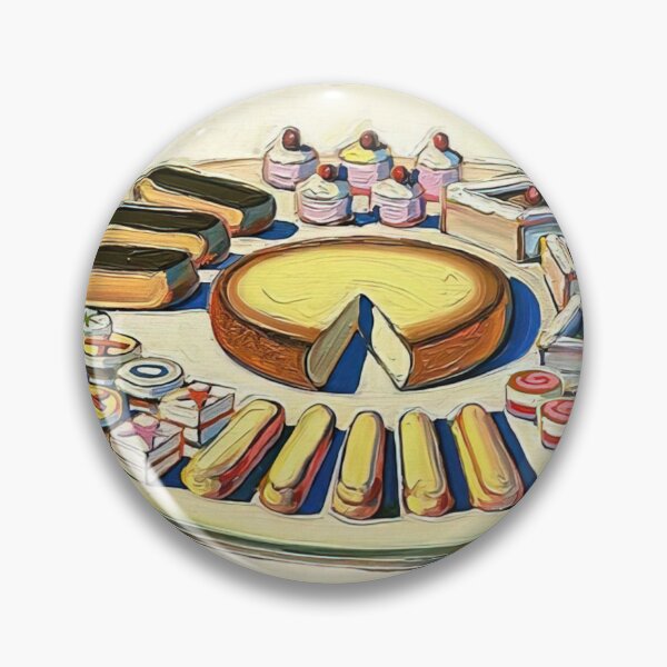 Item preview, French Pastries   1963 by Wayne Thiebaud - wayne thiebaud gallery designed and sold by namikikkik.