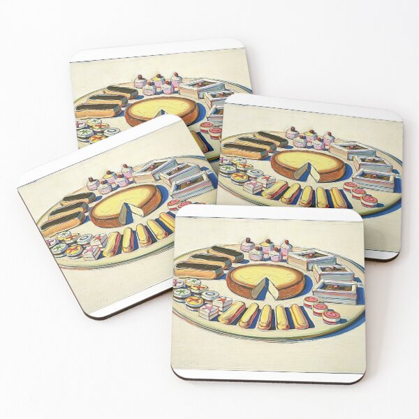 Item preview, French Pastries   1963 by Wayne Thiebaud - wayne thiebaud gallery designed and sold by namikikkik.