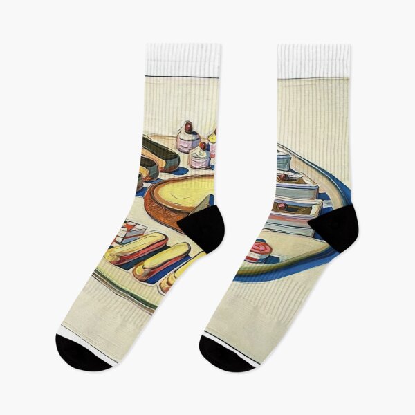 Item preview, French Pastries   1963 by Wayne Thiebaud - wayne thiebaud gallery designed and sold by namikikkik.