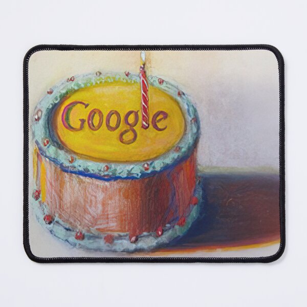 Item preview, Google 12th Birthday Cake (Doodle) 2010 by Wayne Thiebaud - wayne thiebaud gallery designed and sold by namikikkik.