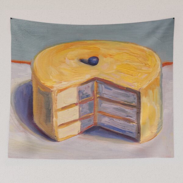 Item preview, Lemon Cake   1964 by Wayne Thiebaud - wayne thiebaud gallery designed and sold by namikikkik.