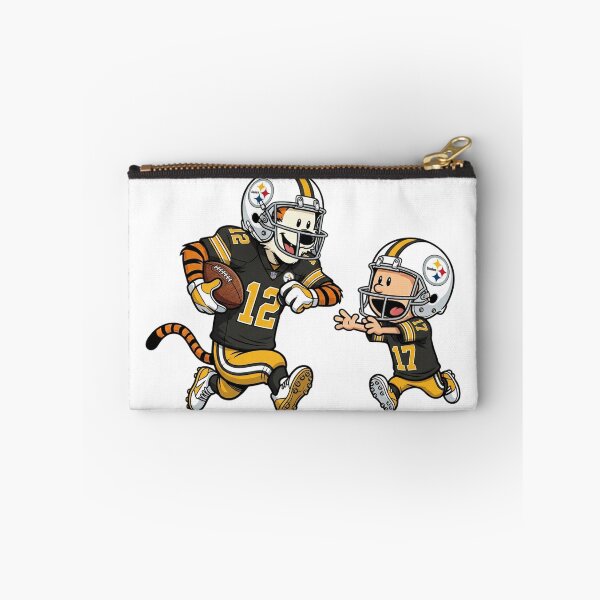Item preview, Calvin And Hobbes Playing Football Fan Pittsburgh  Team designed and sold by DamianRoy88.