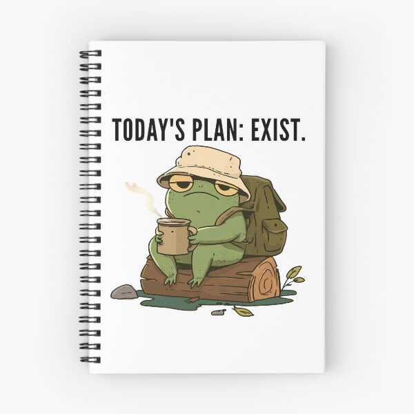 Item preview, Today's Plan Exist Tired Frog designed and sold by 123Long.