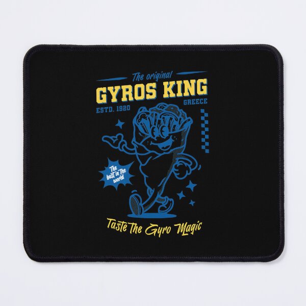 Item preview, Gyros King  Food Mascot designed and sold by CHARLHNSON12.