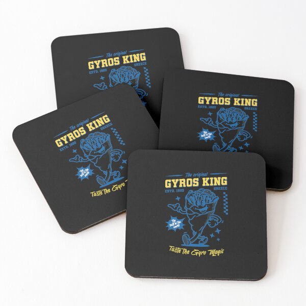 Item preview, Gyros King  Food Mascot designed and sold by CHARLHNSON12.