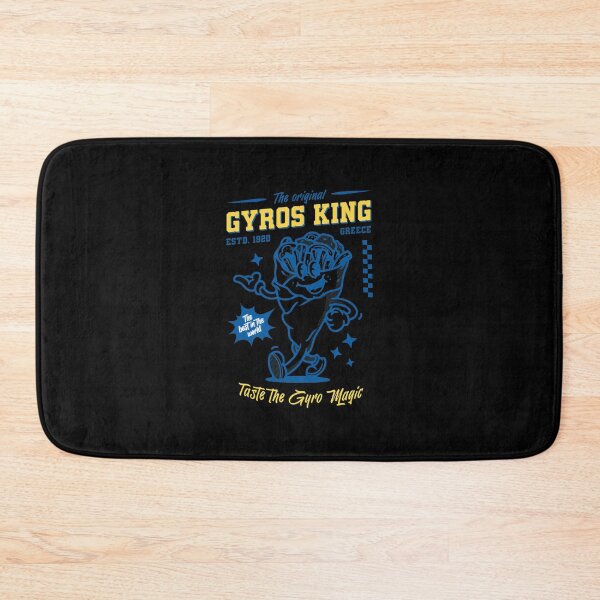 Item preview, Gyros King  Food Mascot designed and sold by CHARLHNSON12.