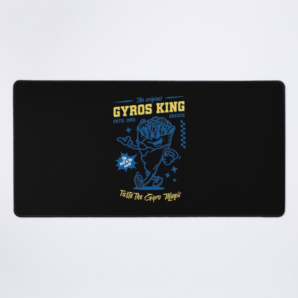Item preview, Gyros King Food Mascot designed and sold by CHARLHNSON12.