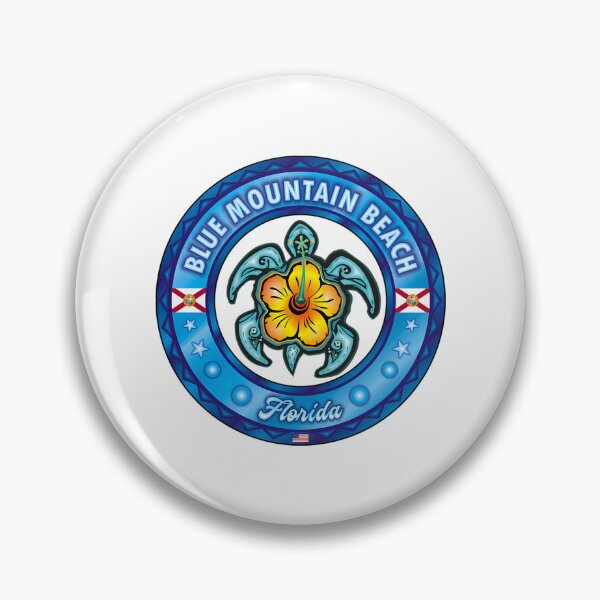 Item preview, Blue Mountain Beach Florida Sea Turtle Hibiscus designed and sold by gr-arts.