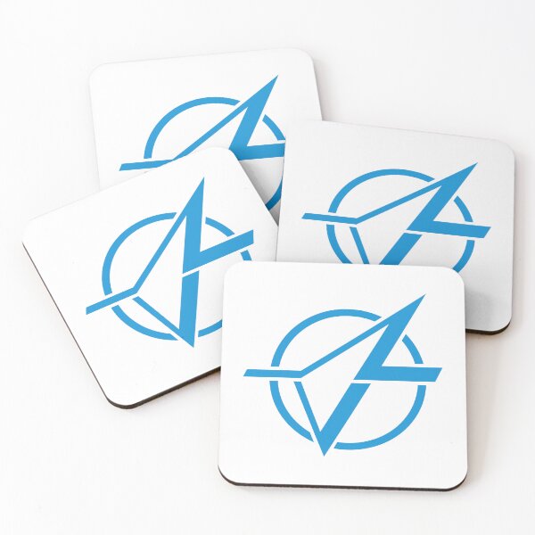 Item preview, VL Blue Compass Abstract Logo designed and sold by Castlepicsu.