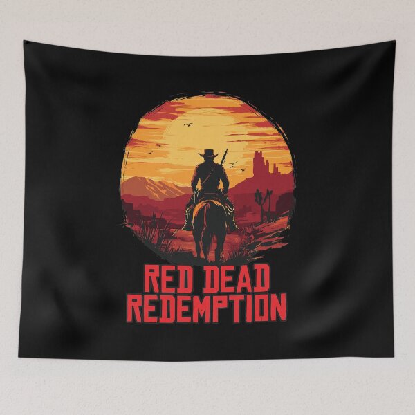 Item preview, Red Dead Redemption Outlaw Sunset Art designed and sold by CHARLHNSON12.