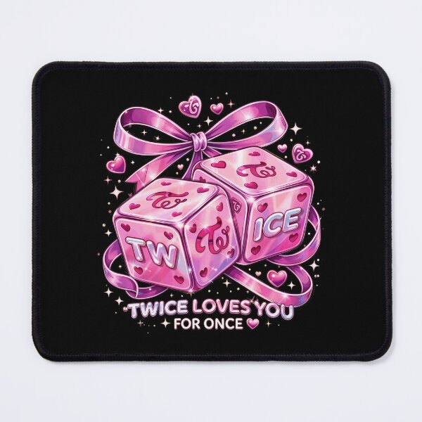 Item preview, Cute Dice Pink Ribbon Love Design  designed and sold by kowenkeledji.