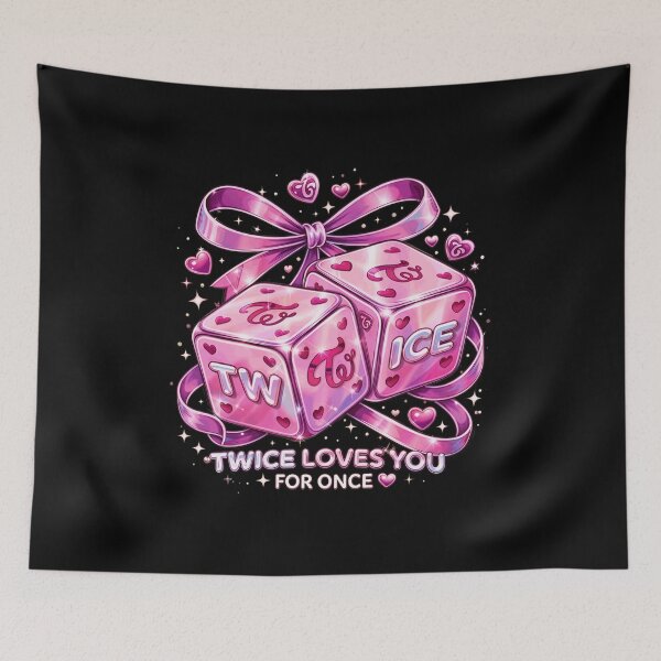 Item preview, Cute Dice Pink Ribbon Love Design  designed and sold by kowenkeledji.