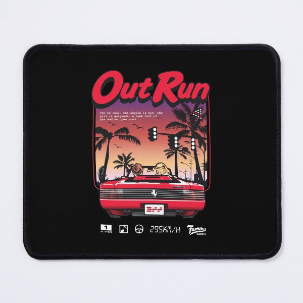 Item preview, Out Run Arcade 80s Sunset Drive designed and sold by CHARLHNSON12.